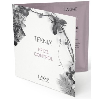 ecxhantillon gamme cheveux bouclés/lisses Frizz Control Teknia de Lakmé