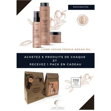 promotion Masque cheveux Argan Oil 250 ml Teknia Lakmé