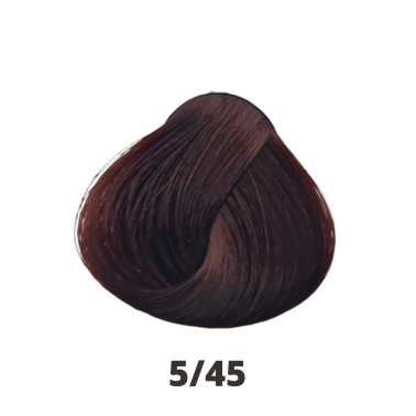 Coloration professionnelle cheveux sans ammoniaque Chroma teinte 5/45