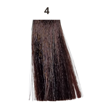 Coloration cheveux sans ammoniaque tube de 90 ml Linka capillor fabriquée en France N°4