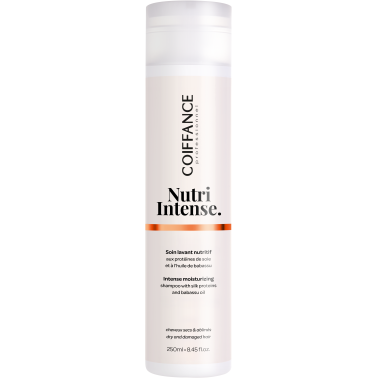 Shampoing 250 ml professionnel Nutri Intense pour cheveux gamme Hcare marque Coiffance