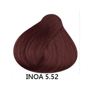 Coloration cheveux sans ammoniaque Inoa L'Oreal n° 5.52