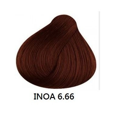 Coloration cheveux sans ammoniaque Inoa L'Oreal n° 6.66